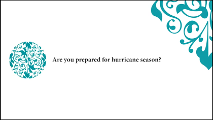 PSA: Hurricane Preparedness – Southwest Region USA – August 2021