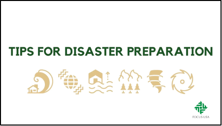 Quick Tips for Disaster Preparedness