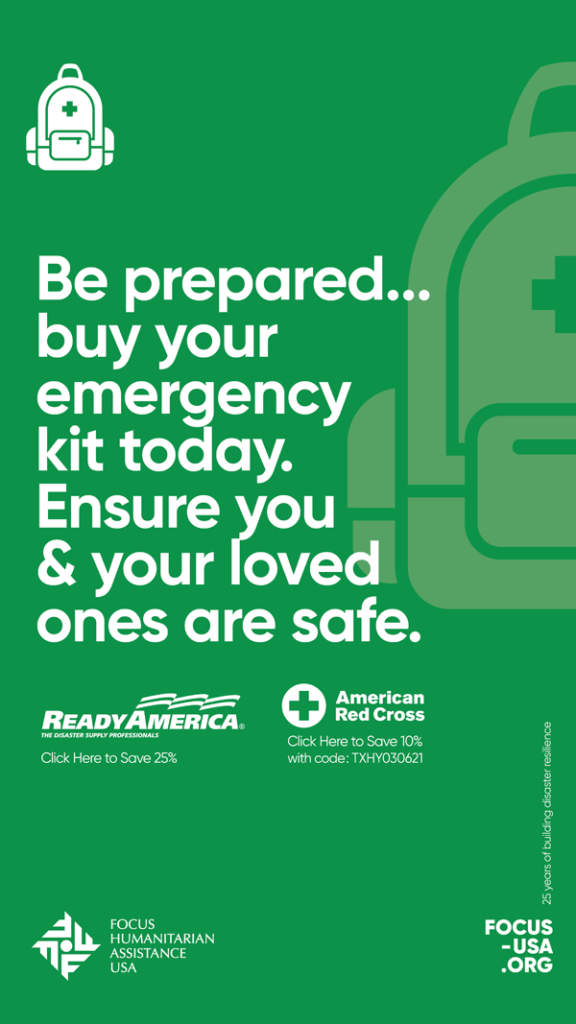 National Preparedness Month - Focus Humanitarian Assistance USA