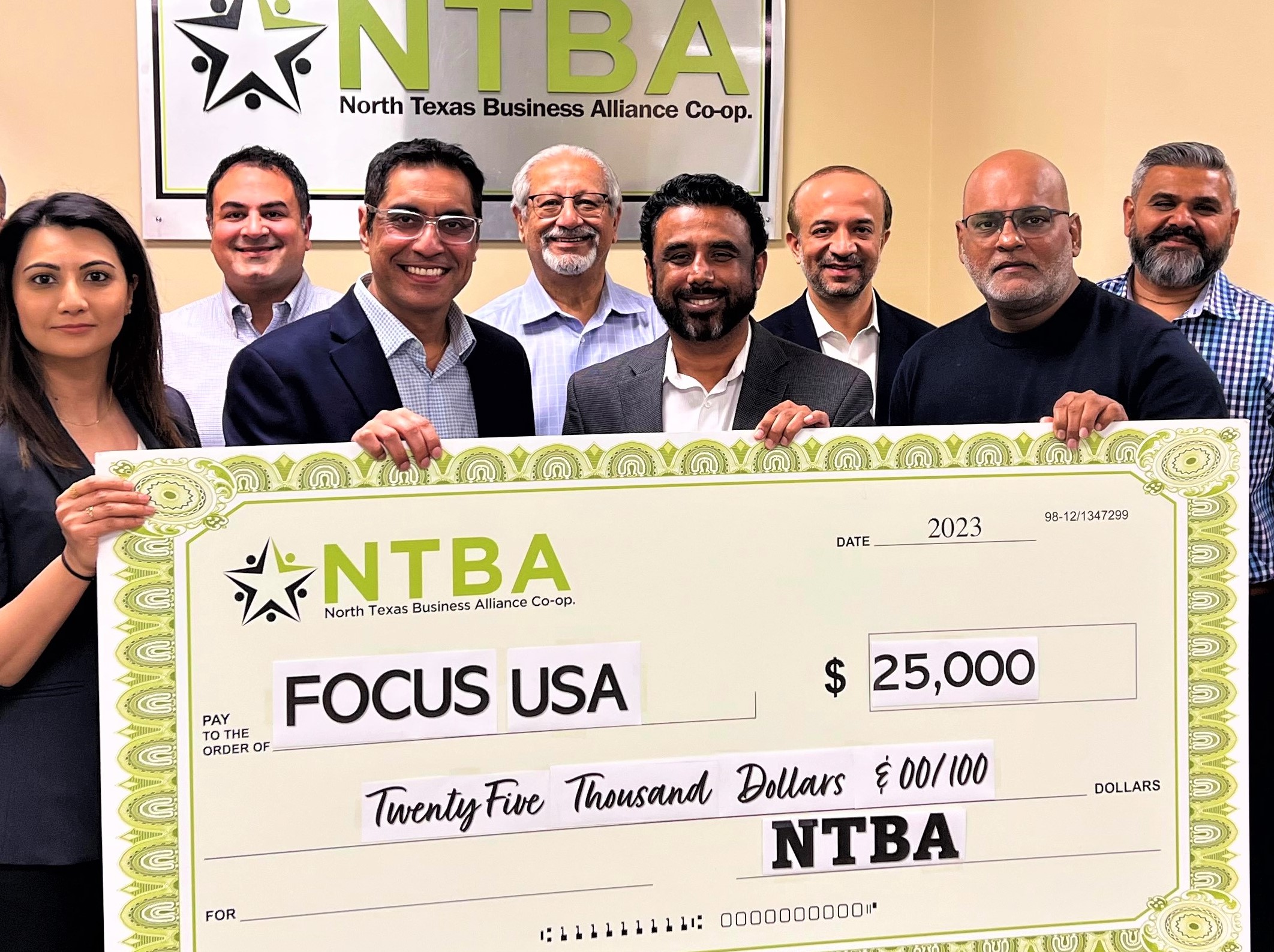 NTBA and Dallas Foundation donate to FOCUS USA Project CARE - Focus  Humanitarian Assistance USA